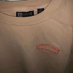 vintage bowling green state university pull over